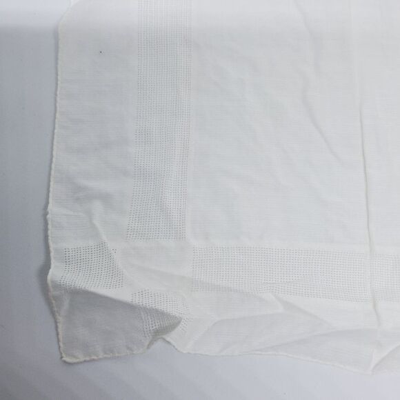 Vintage White Handkerchief  - Picture 2 of 10